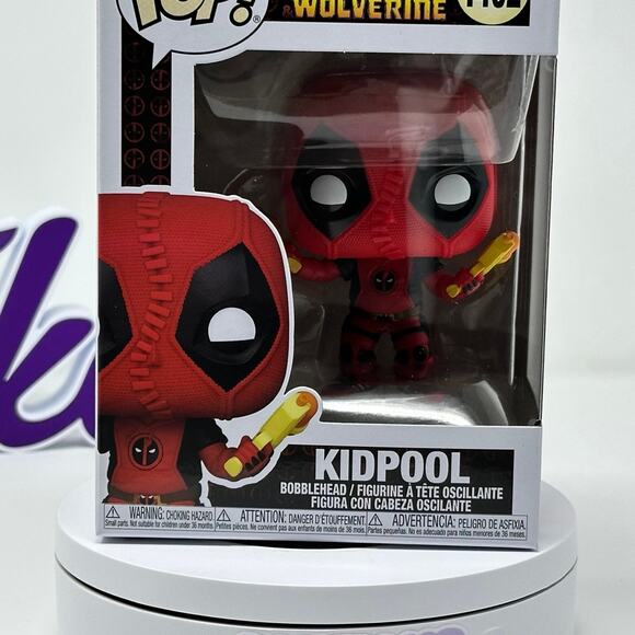 Deadpool & Wolverine Kidpool Funko Pop!  #1402 - Picture 1 of 6